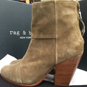 rag & bone Classic Newbury Suede Booties